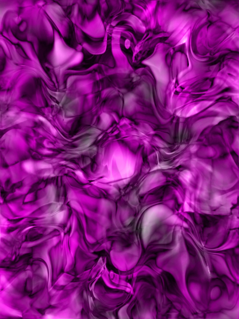 Heart of violet light