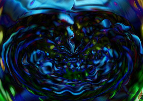 Entoplication -The blue rose-
