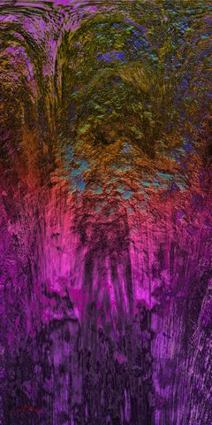 Flaming eye - deep cave